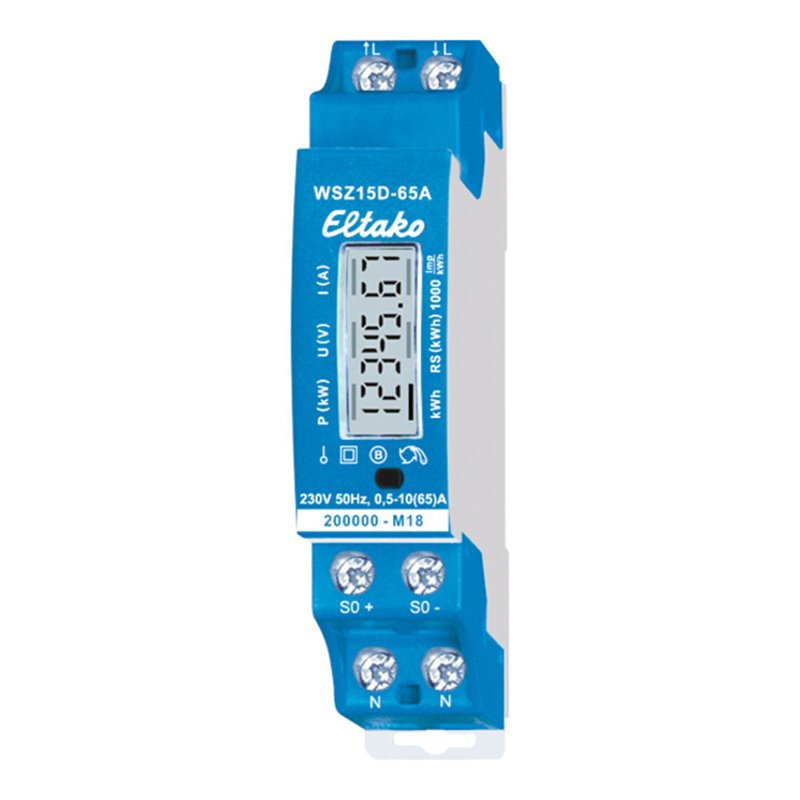 Eltako Wechselstromzähler MID WSZ15D-65A