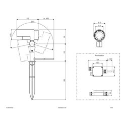 EVN Lichttechnik Gartenspot 934lm 200-240V 3000K PLC65151502
