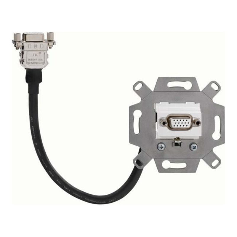 Rutenbeck VGA-Anschlussdose 1-fach KM-VGA KP Up 0 rw