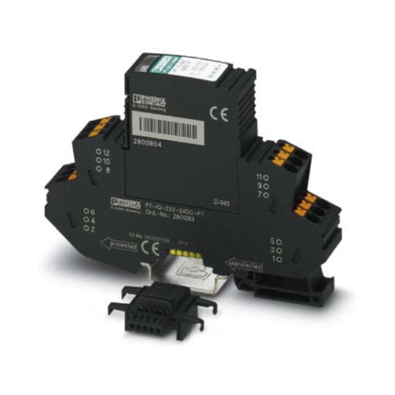Phoenix Contact Überspannungsschutz-Gerät für 4 Signaladern PT-IQ-4X1+F-24DC-PT