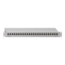 Rutenbeck Patchpanel Cat.6A 1HE 24xRJ45 PP-Cat.6A iso-24/1