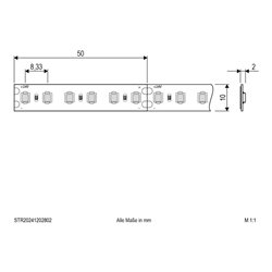 EVN Lichttechnik LED-Strip 24V 5m 3000K STR20241202802
