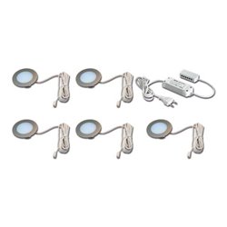 Hera 5er-Set LED-Einbauleuchte 3W ww Tr.24/30W 61056958002