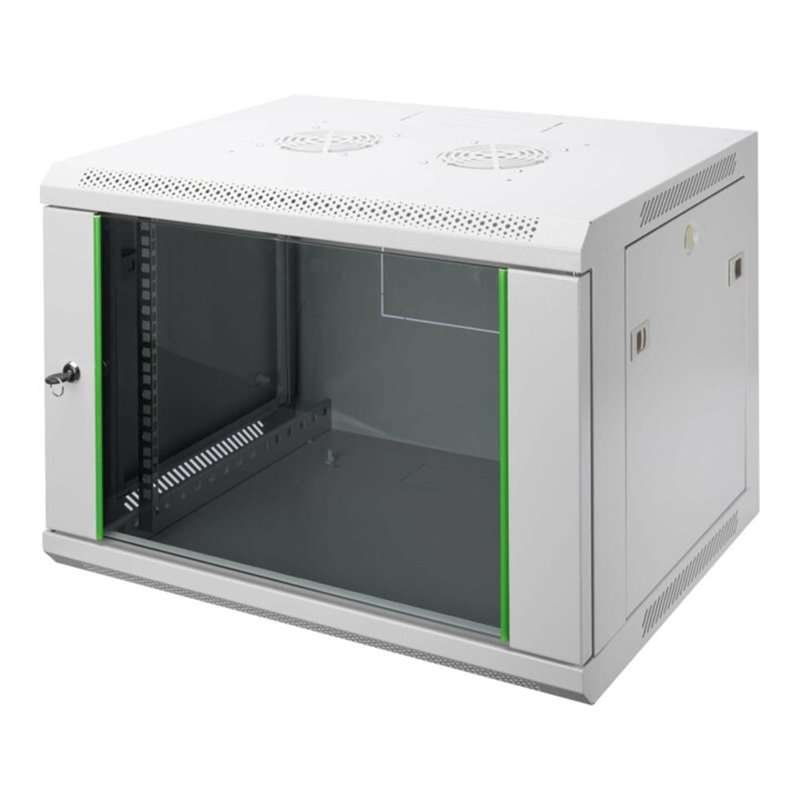 DIGITUS Soho Wandgehäuse RAL7035 624x600x450mm DN-19 12-U-EC