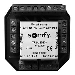 Somfy Trennrelais UP f. zwei Antriebe TR2-U-E-230