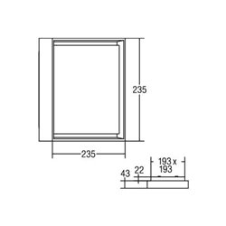 Brumberg Leuchten LED-Wandleuchte 830, schwarz, IP54 60108183