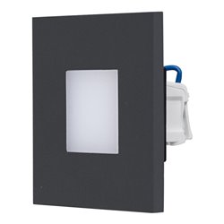 EVN Lichttechnik LED-Wandeinbauleuchte anth 3000K IP44 220-240V LQ41802A