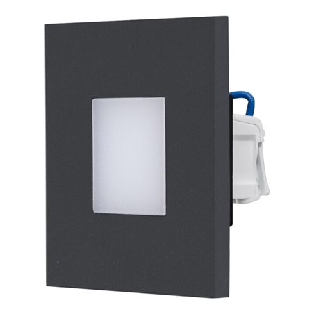 EVN Lichttechnik LED-Wandeinbauleuchte anth 3000K IP44 220-240V LQ41802A