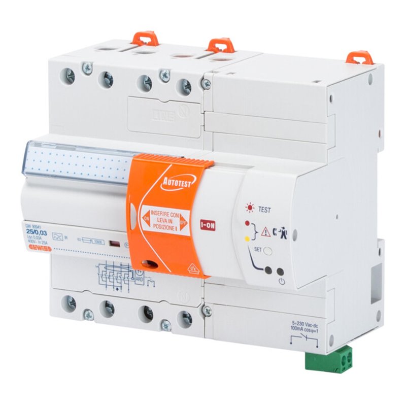 Gewiss FI-Schutzschalter 63A/30mA 4pol. GW90923