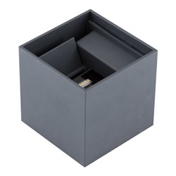 EVN Lichttechnik LED-Wandanbauleuchte 2flg. 3000K IP54 anth 240V L54061502