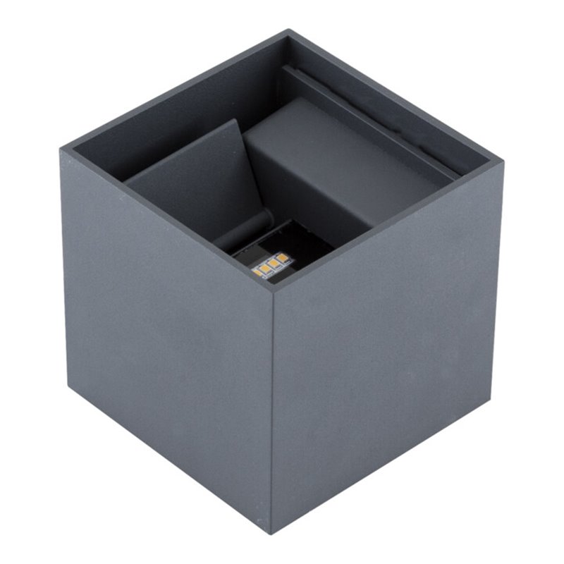 EVN Lichttechnik LED-Wandanbauleuchte 2flg. 3000K IP54 anth 240V L54061502