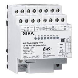 Gira Binäreingang 8f. KNX 12-8V AC/DC 212800