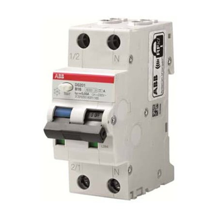 ABB Stotz S&J FI/LS-Schalter 6kA, 1p+N DS201A-B16/0,3