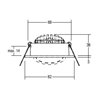 Brumberg Leuchten LED-Einbaustrahler 230V d2w,dim. Ph. 39461073