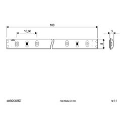 EVN Lichttechnik LED-Strip 5m 2700K 24V/DC IP54 SB5424302827