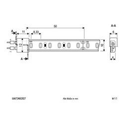 EVN Lichttechnik LED-Strip 5m 2700K 24V/DC IP67 SB6724602827