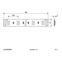 EVN Lichttechnik LED-Strip 5m RGB+3K 24VDC IP20 SB202430509902