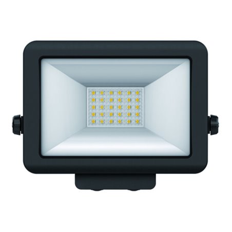 Theben LED-Strahler f.Wandmontage 20 Watt, schwarz theLeda B20L BK