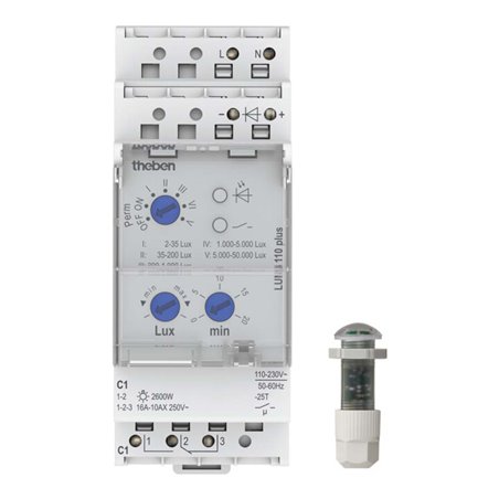 Theben Dämmerungsschalter Aufbau LUNA 110 plus AL