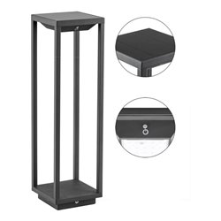 EVN Lichttechnik Solar-LED-Wegeleuchte 3000K anthrazit WLS50451502