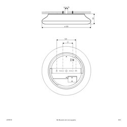 EVN Lichttechnik LED-Anbauleuchte IP54 3000K, 4000K, 5700K L30180125