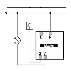 Theben Präsenzmelder P360100 DE WH thePiccola2090200
