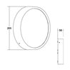 Brumberg Leuchten LED-Wandanbauleuchte 3000K/4000K/5700K 10036183