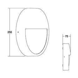 Brumberg Leuchten LED-Wandanbauleuchte 3000K/4000K/5700K 10037183