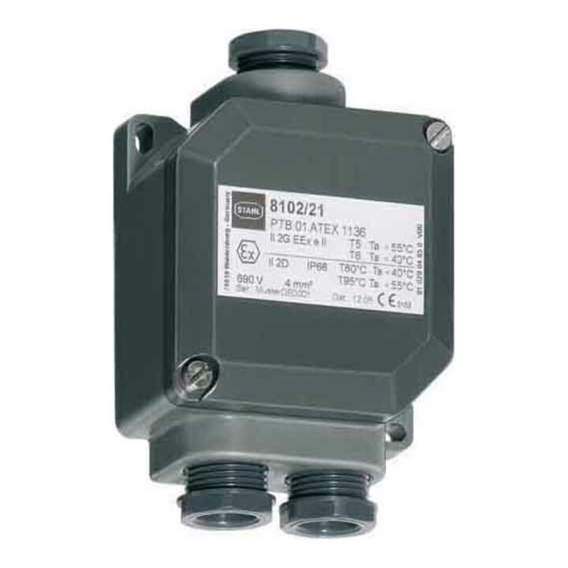 Stahl Abzweigdose 8102/21-31