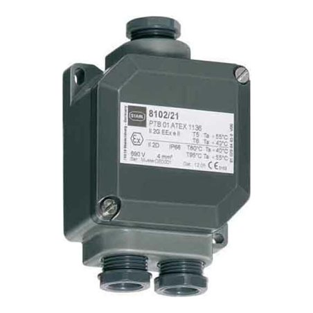 Stahl Abzweigdose 8102/21-31