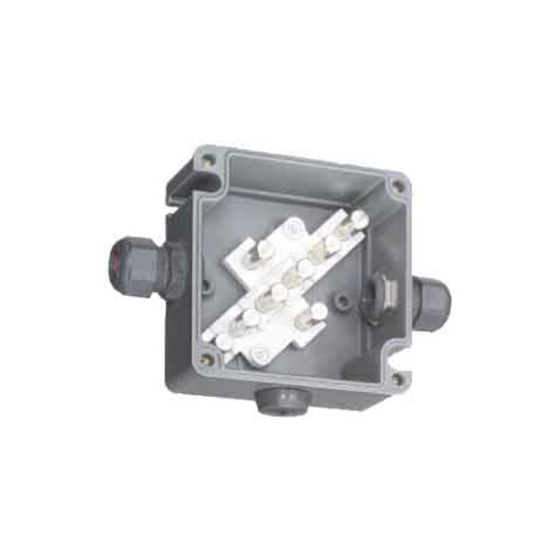 Stahl Abzweigdose EEx e 4xM25x1,5/2xM25x1,5 8118/121-807