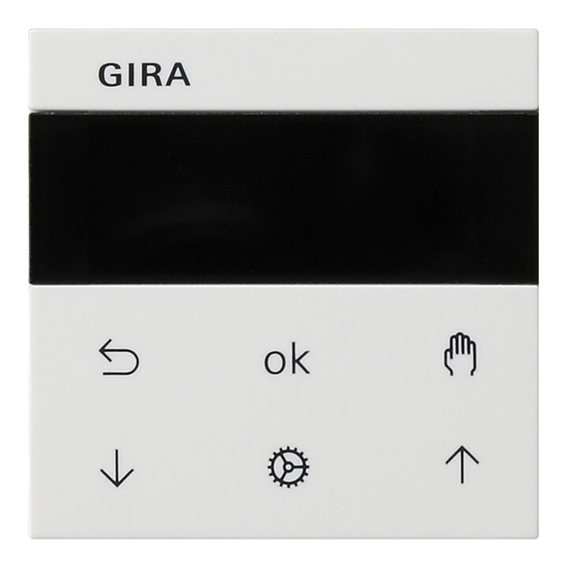 Gira Bedienaufsatz rws Jalousie+Schaltuhr 536603