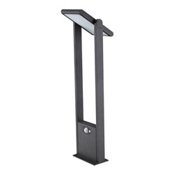 EVN Lichttechnik Solar-LED-Wegeleuchte 3000K anthrazit PLS541502