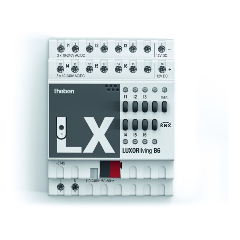 Theben Smart Home-System 6 Kanäle LUXORliving B6