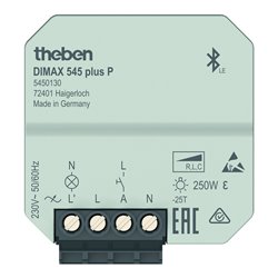 Theben UP-Universaldimmer APPbedienung,Zeitfk. DIMAX 545 plus P