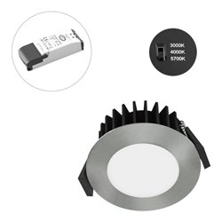 EVN Lichttechnik LED-Spot 230V dim. IP54 3000-5700K chr-sat L54N101325