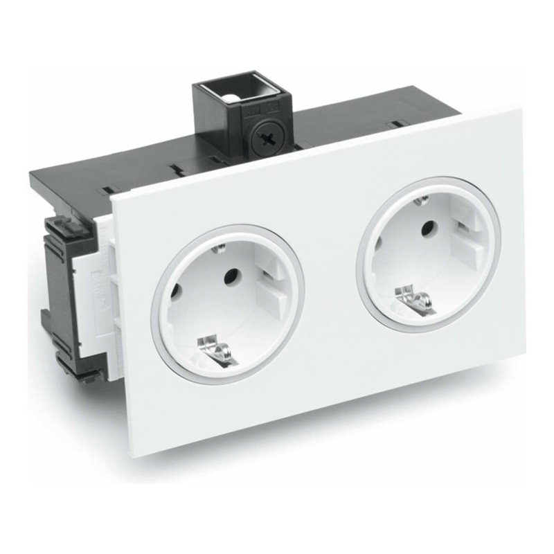 Rehau Steckdose 2-fach SIGNA IN cws BRK 2STD