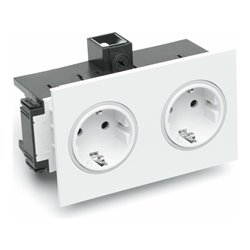 Rehau Steckdose 2-fach SIGNA IN rws BRK 2STD