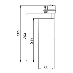 Brumberg Leuchten LED-Schienenstrahler 935, weiß 88397175
