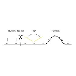 Brumberg Leuchten LED-Flexband 24V 2700K IP00 5m 38201027