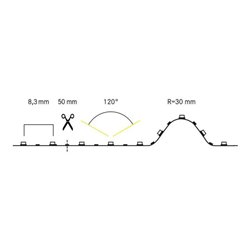 Brumberg Leuchten LED-Flexband 24V 3000K IP00 5m 38202003