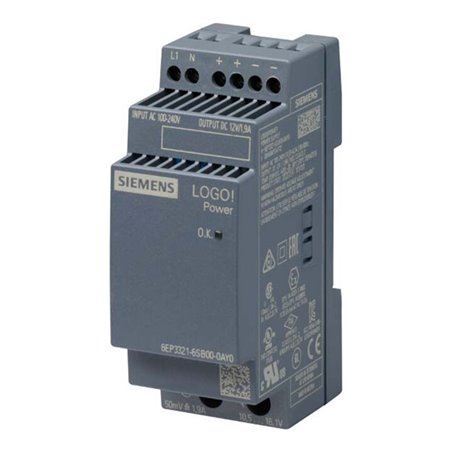 Siemens Indus.Sector LOGO!POWER 12V/1,9A 6EP3321-6SB00-0AY0