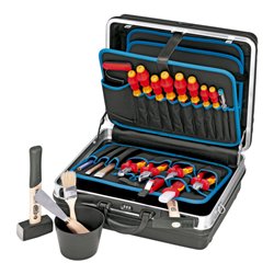 Knipex-Werk VDE-Werkzeugkoffer schwarz, 24-teilig 00 21 05 HL S