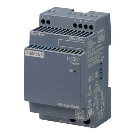 Siemens Indus.Sector LOGO!POWER 12V/4,5A 6EP3322-6SB00-0AY0