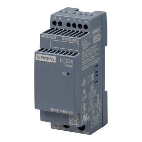 Siemens Indus.Sector LOGO!POWER 24V/1,3A 6EP3331-6SB00-0AY0
