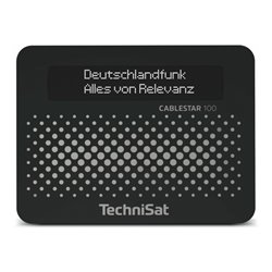 TechniSat Digital-Radio-Empfangsteil CABLESTAR100 sw