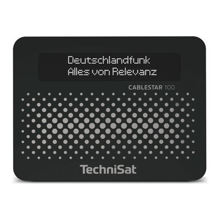 TechniSat Digital-Radio-Empfangsteil CABLESTAR100 sw
