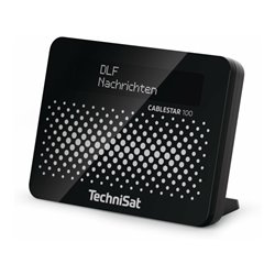 TechniSat Digital-Radio-Empfangsteil CABLESTAR100 sw