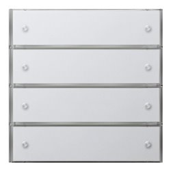 Gira KNX Tastsensor 3 Komfort 4-fach, rws 2034112