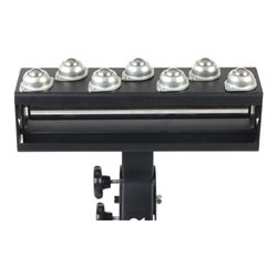 STIER Rollständer, 200 kg Tragkraft, mit Kugelleiste und Tragrolle